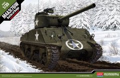 1/35 M4A3(76)W Sherman "Battle of Bulge" американський танк (Academy 13500), збірна модель