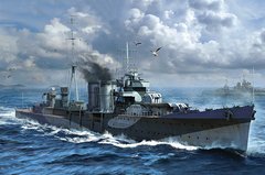 1/350 HMS Colombo британский легкий крейсер (Trumpeter 05363), сборная модель