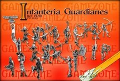 Королевские гвардейцы Тумули (Royal Tumuli guardians) - Guardian Infantry BOX - GameZone Miniatures GMZN-19-90
