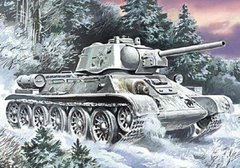 1/72 ОТ-34/76 советский огнеметный танк (UniModels UM 331), сборная модель