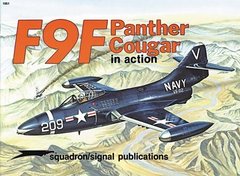 Книга "F9F Panther/Cougar in Action" Jim Sullivan, Don Greer (Squadron Signal Publications) #51 (ENG)