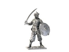 54мм Мусульманский воин, 13 век (EK Castings), коллекционная оловянная миниатюра