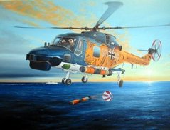 1/72 Westland Lynx Mk.88 вертолет ВМФ Германии (HobbyBoss 87239), сборная модель