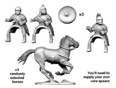 Древние (Ancients) - Spanish Heavy Cavalry (3) - Crusader Miniatures NS-CM-ANS012