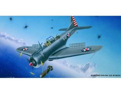 1/32 SBD-3/4/A-24A "Dauntless" американский пикирующий бомбардировщик (Trumpeter 02242), сборная модель