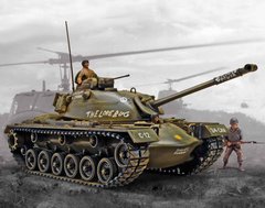 1/35 M48A2 Patton американский танк (Revell 17853), сборная модель