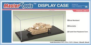 Підставка-бокс 210х100х80 мм із прозорим ковпаком, пластикова (Master Tools 09817 Display Case)