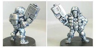 HassleFree Miniatures - Kjaran (B) with enviroment suit - HF-HFG010