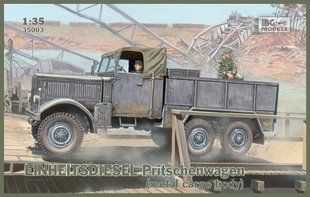 1/35 Einheitsdiesel Pritschenwagen с металлическим корпусом (IBG Models 35003) сборная модель