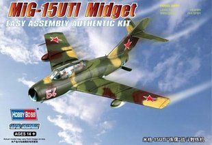 1/72 МиГ-15УТИ советский реактивный истребитель (HobbyBoss 80262) сборная модель