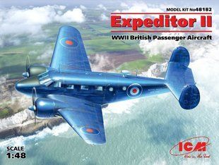 1/48 Expeditor II британский пассажирский самолет (ICM 48182), сборная модель