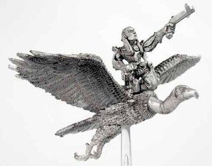 Mirliton Miniatures - Миниатюра 25-28 mm Fantasy - Dark Elf Condor rider - MRLT-DE006