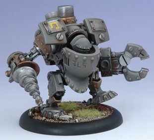Warmachine Mercenary Rhulic Heavy Warjack Driller (Blister pack) - Privateer Press Miniatures PRIV-PIP 41017