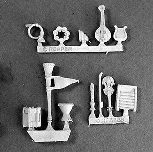 Reaper Miniatures Dark Heaven Legends - Musical Instruments(11 - RPR-3032
