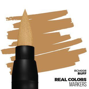 Маркер Buff, серія AK Interactive Real Colors Markers, акрилові (RCM008)