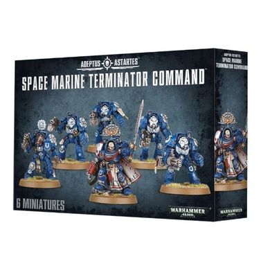 Space Marine Terminator Command (Космодесант: командный отряд терминаторов), 6 фигур