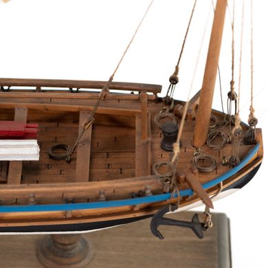 1/75 Шведская канонерская лодка (Amati Modellismo 1550 Swedish Ganboat), сборная деревянная модель