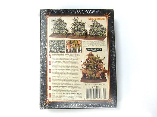 Nurglings, 3 миниатюры Warhammer Chaos Daemons (Games Workshop 97-18), сборные пластиковые