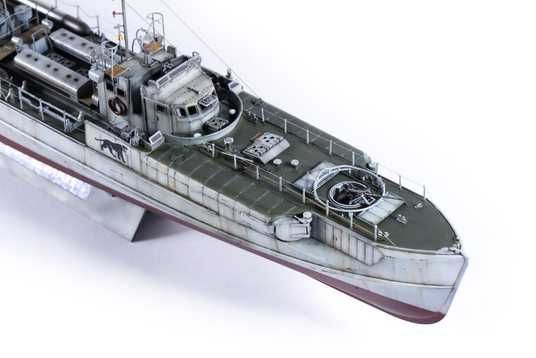 1/72 Schnellboot S-38 образца 1940 года, немецкий торпедный катер
