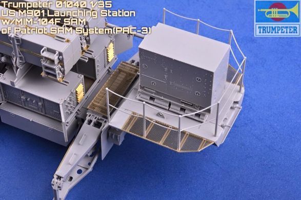 1/35 Пусковая установка M901 комплекса MIM-104F Patriot SAM System PAC-3 (Trumpeter 01040)