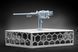 1/35 Кулемет M2 Browning .50 cal, збірна модель, 3D-друк (ScaleX A35003)