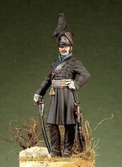 54 мм Офицер гусар, герцог Браншвейский, 1815 год