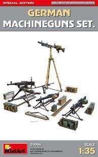 1/35 Набір німецьких кулеметів Другої світової, серія Special Edition (Miniart 53044), збірні пластикові