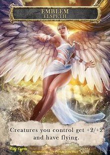 Emblem Elspeth Sun's Champion #1 Token Magic: the Gathering (Токен) GnD Cards