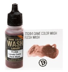 Game Color Wash FLESH (Vallejo 73204) Смывка акриловая, 17 мл