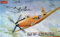 1/72 Bell RP-63G Pin Ball - специальный вариант P-63 Kingcobra (Toko 114), сборная модель