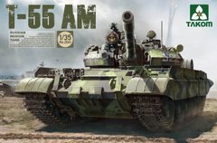 1/35 Т-55АМ советский средний танк (Takom 2041) сборная модель T-55