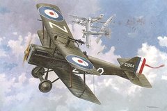 1/48 RAF S.E.5a с двигателем Wolseley Viper, самолет Первой мировой (Roden 416) сборная модель