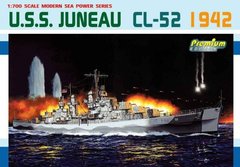 Atlanta Class Ligh Cruiser U.S.S. "Juneau" (CL-52, 1942) 1:700