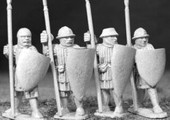 Gripping Beast Miniatures - Frankish Spearmen Standing (4) - GRB-LCF10