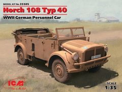 1/35 Horch 108 Typ 40 германский штабной автомобиль (ICM 35505), сборная модель