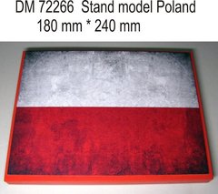 Підставка для моделей "Польща", 180*240 мм (DANmodels DM72266)