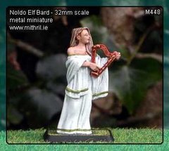 Mithrill Miniatures - Миниатюра 32 mm - Female Noldo Elf Bard - MTHRL-MM448