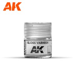 Лак глянсовий акриловий, серія Real Color, 10 мл (AK Interactive RC502 Gloss Varnish)
