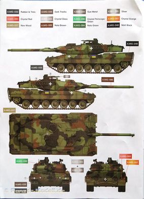 1/35 Танк Leopard 2A6 Збройних Сил України (Border Model BT031), збірна модель