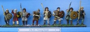 Gripping Beast Miniatures - Bondi, young warriors (8) - GRB-VIK25