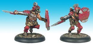 Urban War and Metropolis Gladiators - Secutors advancing (2 figures) - URBM-13216