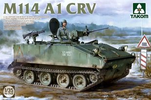 1/35 M114A1 CRV американский бронетранспортер (Takom 2148), сборная модель