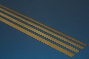 Латунные полоски 0,15*6*200 мм (5 штук) Brass stripes (RB Model 051 1560)