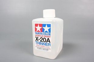 Розчинник для акрилу Tamiya X-20A Thinner, 250 мл