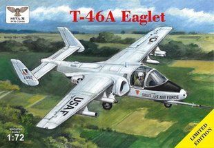 1/72 Fairchild T-46A американський навчально-бойовий літак (Sova-M 72046), збірна модель