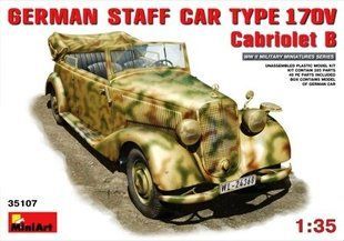 1/35 MB Type 170V Cabriolet германский автомобиль (MiniArt 35107), сборная модель