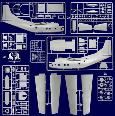 1/72 Fairchild NС/AC-123K Provider розвідник/важкий штурмовик (Roden 058) збірна модель