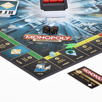 Настольная игра "Монополия. Банк без границ" с терминалом и банковскими картами