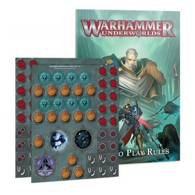 Warhammer Underworlds Two-Player Starter Set, стартовий набір зі збірними мініатюрами, настільна гра (Games Workshop 110-01)