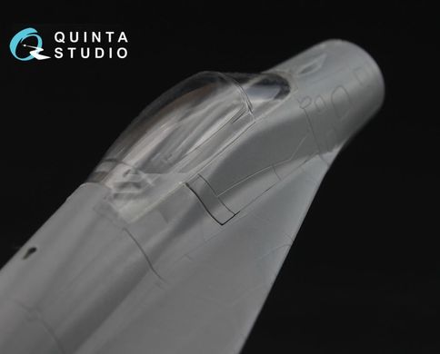 1/72 Остекление для МиГ-29, для моделей Zvezda, вакуумное термоформование (Quinta Studio QC72002)